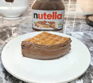 Crazy Nutella Wafflewich