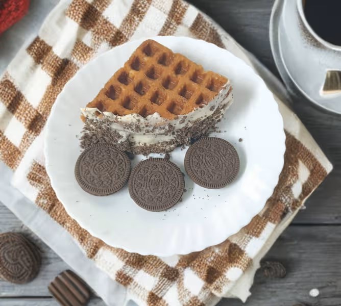 Oreo wafflewich