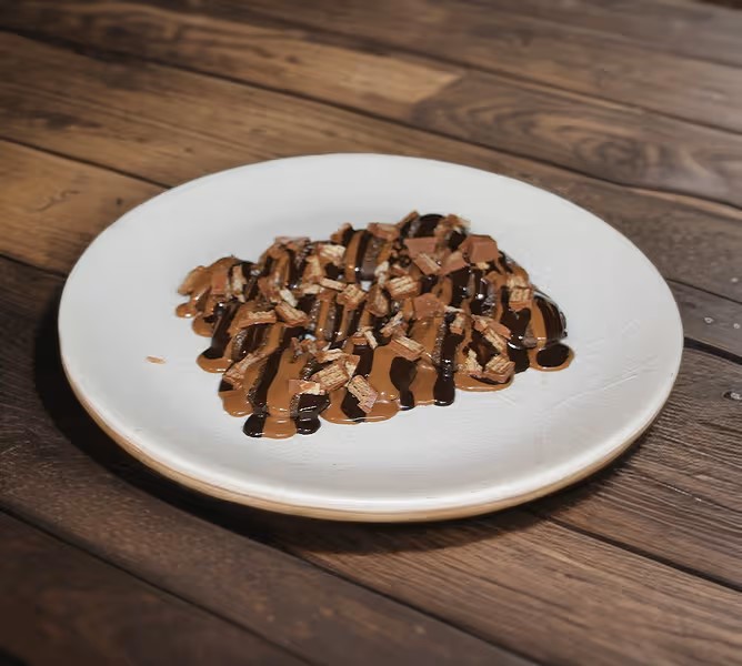 Overloaded Kitkat Mini Pancakes
